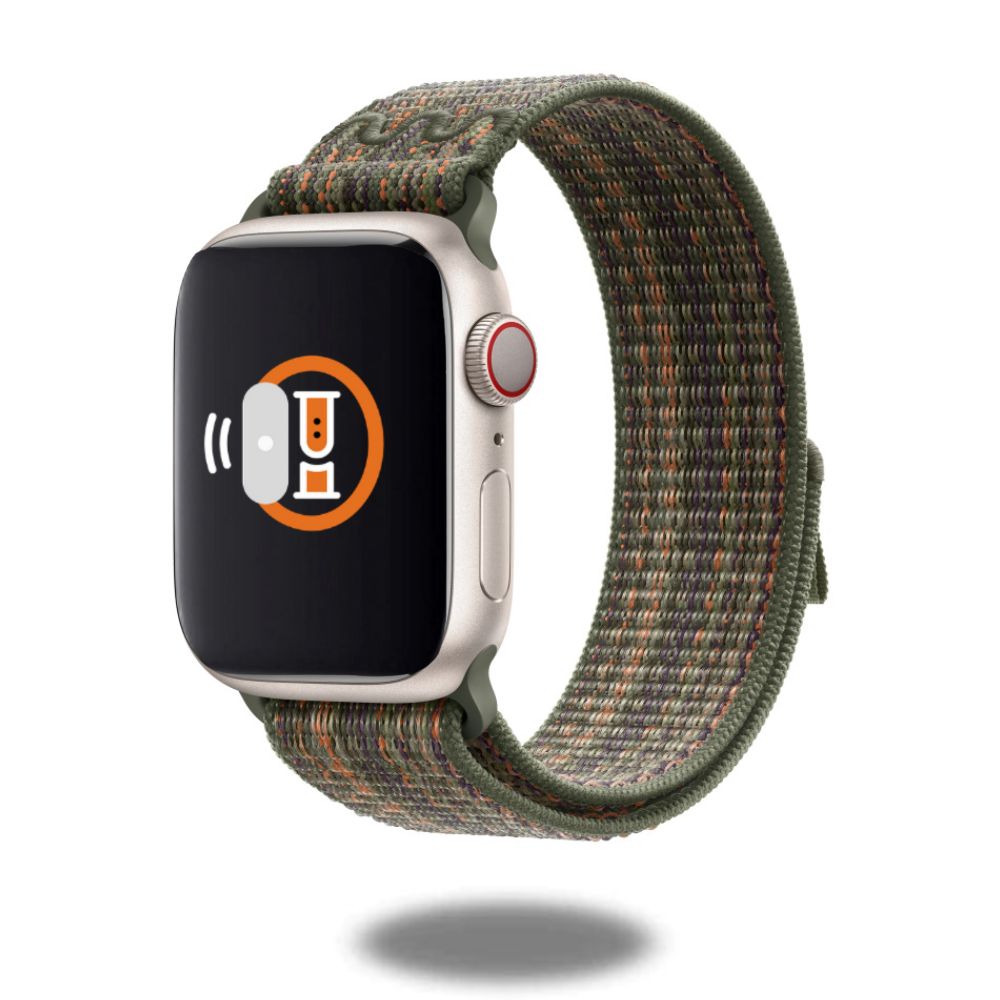 Durable Nylon Sport Bands for Apple Watch - Adjustable, Breathable & Comfortable Fitness & Running Straps - Perfect for Workouts, Gym & Outdoor Activities