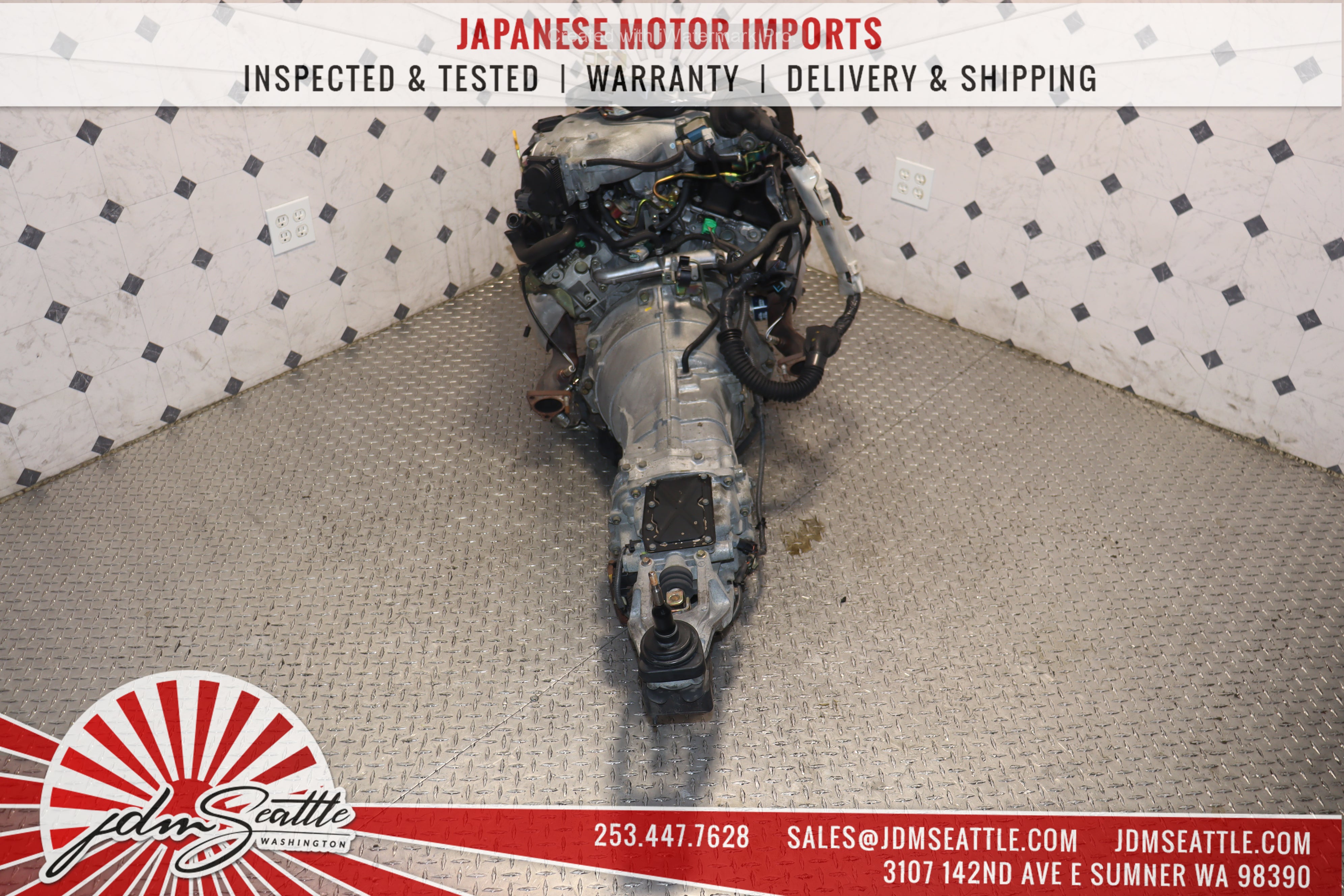 JDM VQ35DE 3.5L V6 Engine for 2003-2005 Nissan 350Z & Infiniti G35 - Non-Revup 6-Speed Manual Transmission (CD07) - Performance Upgrade & Replacement Part for Racing & Daily Driving