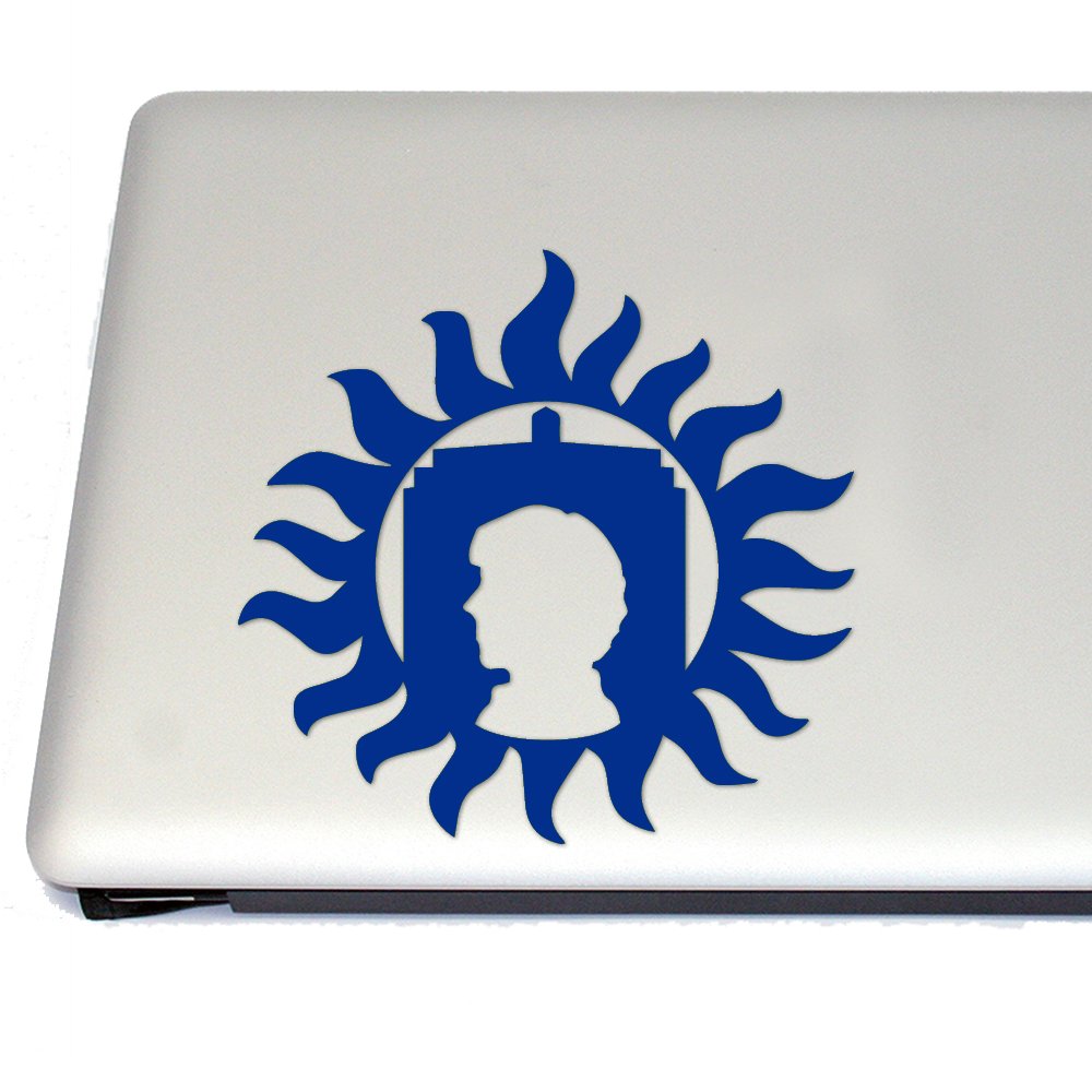 Superwholock Seal Vinyl Decal - Sapphire Blue Cosplay Sticker for Fans | Perfect for Laptops, Water Bottles & DIY Crafts