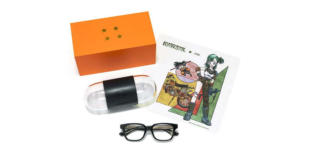 JINS x DRAGON BALL GOKU 100 Eyewear - Anime Inspired Sunglasses for Men & Women - UV Protection, Lightweight Frame - Perfect for Cosplay, Fashion, and Outdoor Activities