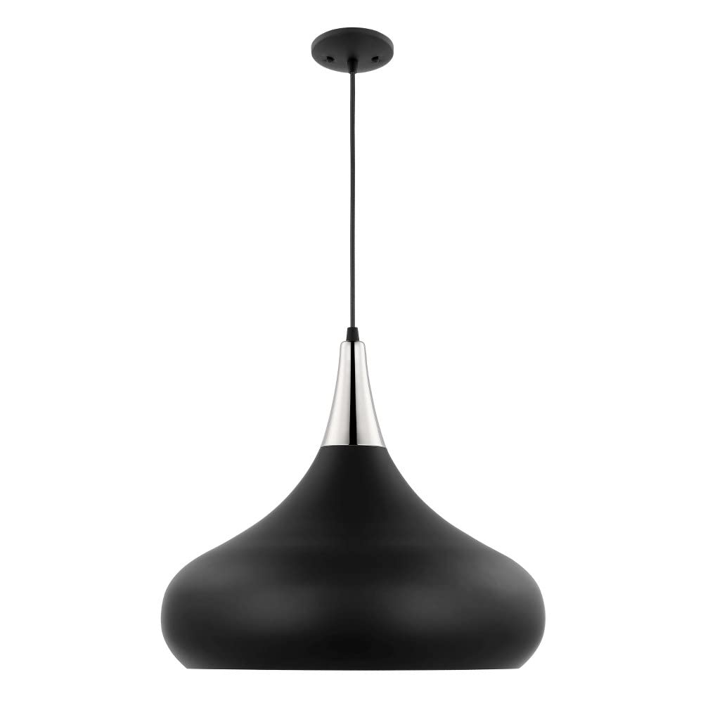 Nuvo Phoenix Mid-Century Modern 1 Light Large Pendant Light Fixture - 16.13