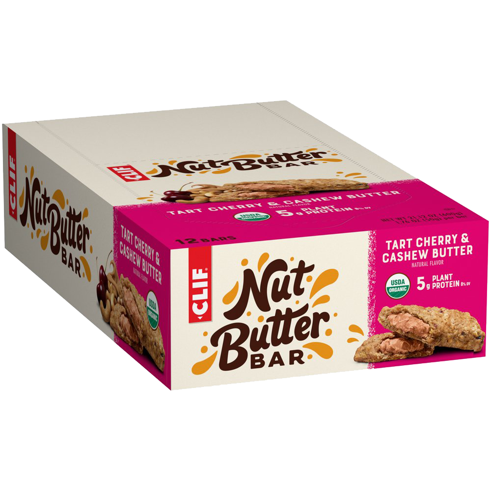 Clif Bar Nut Butter Filled Energy Bars - Organic Protein Snacks for Hiking, Running & Outdoor Activities