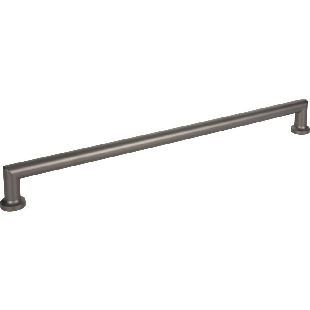 Top Knobs Morris 18 Inch Appliance Pull in Ash Gray - Perfect for Kitchen Cabinets, Drawers & Home Organization