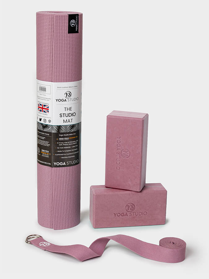 Eco-Friendly Yoga Set for Beginners | Oeko-Tex Certified Starter Kit | Perfect for Home & Studio Yoga Practice