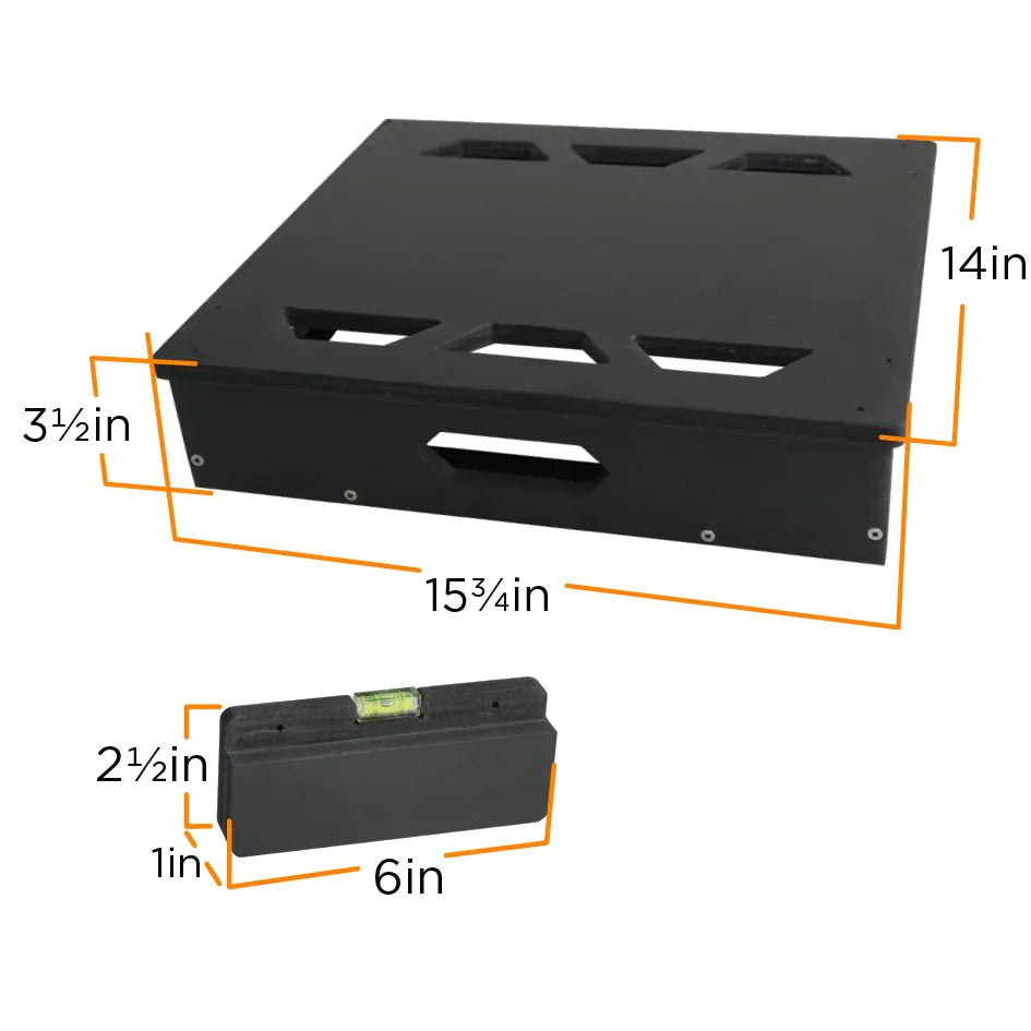 Hydros Mini Black Aquarium Controller Board - Smart Wire Management System for Fish Tanks - Perfect for Freshwater & Saltwater Aquariums, Reef Tanks, and Aquatic Plant Setups