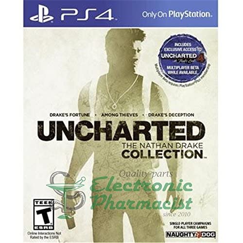 UNCHARTED: The Nathan Drake Collection - PlayStation 4 Game | Action-Adventure Bundle with 3 Remastered Games | Perfect for PS4 Gamers & Adventure Enthusiasts