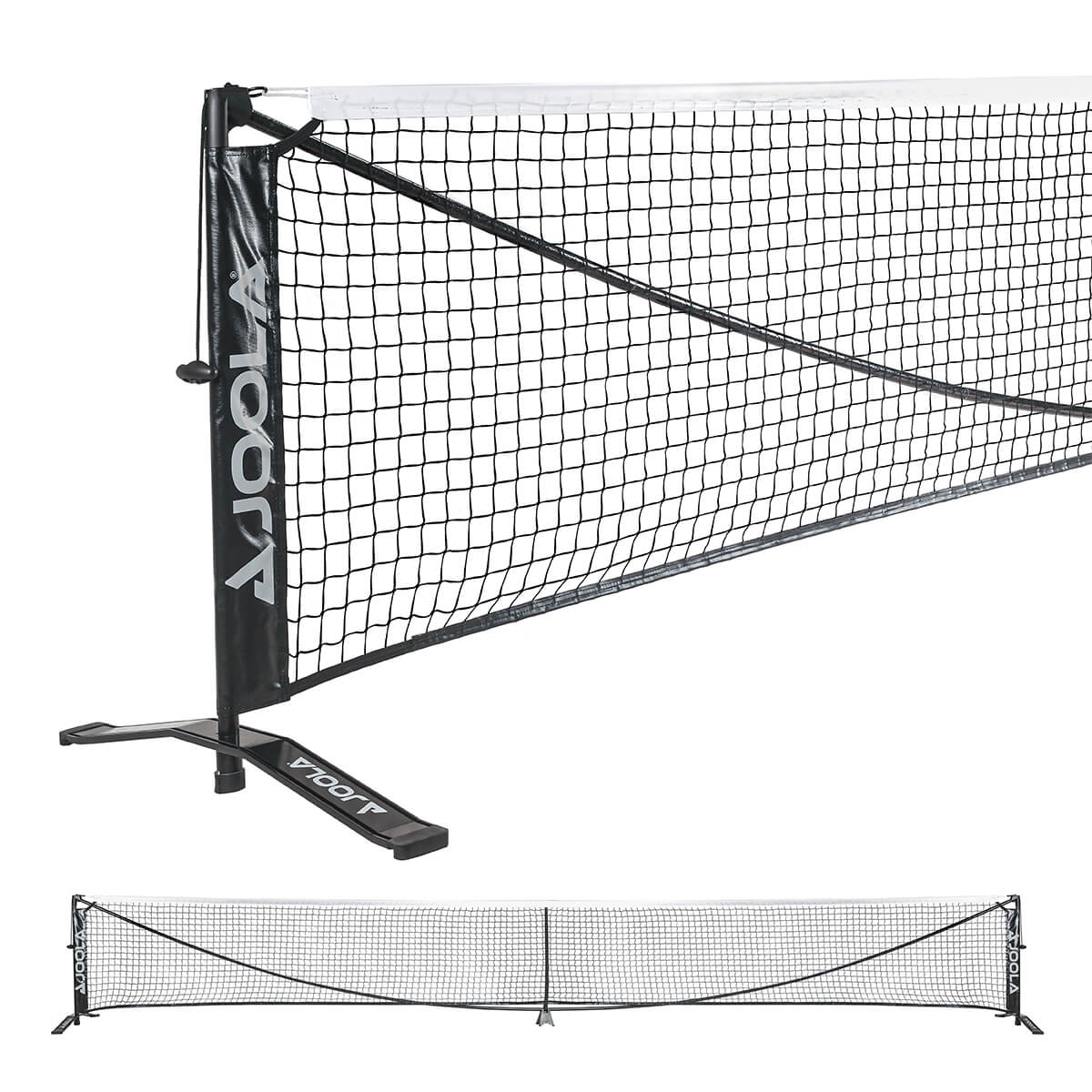 JOOLA Symmetry Portable Pickleball Net System - Lightweight & Easy Setup for Indoor/Outdoor Play - Perfect for Backyard, Park, and Court Pickleball Games