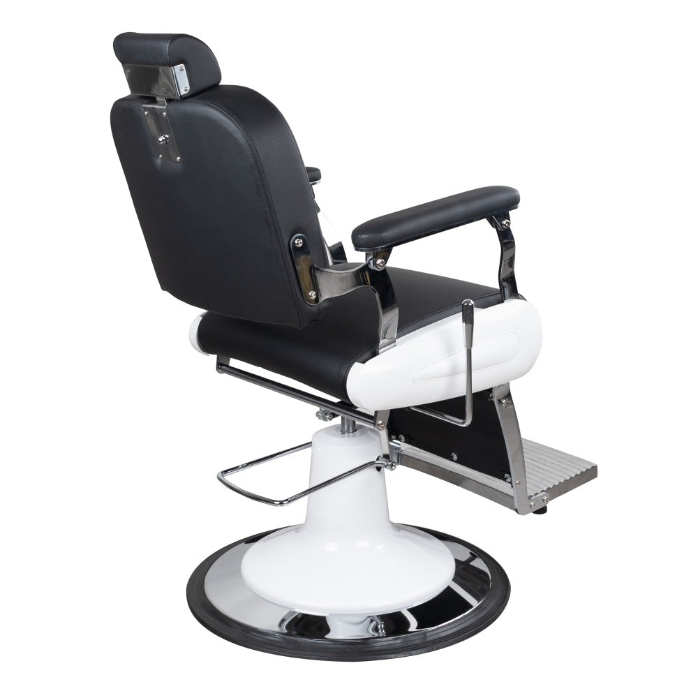 Premium Hydraulic Barber Chair - Heavy Duty Modern Salon Styling Chair for Professional Haircuts & Shaves - Greenlife Advance Model 631 - Perfect for Barbershops, Salons & Home Grooming Stations
