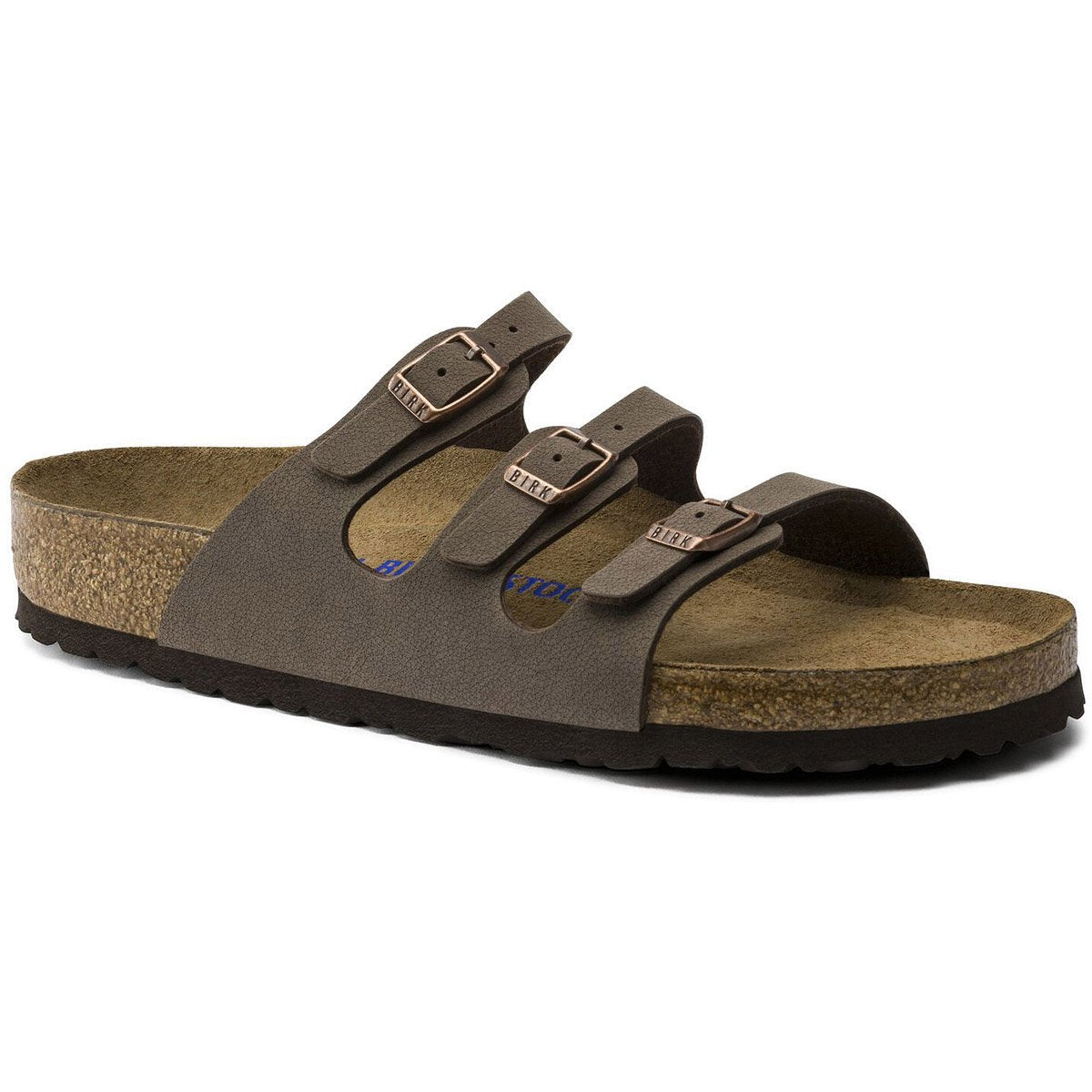 Florida Soft Footbed Birko-Flor Nubuck Leather Sandals - Comfortable & Supportive Regular Fit for Women - Perfect for Beach, Vacation & Summer Outfits