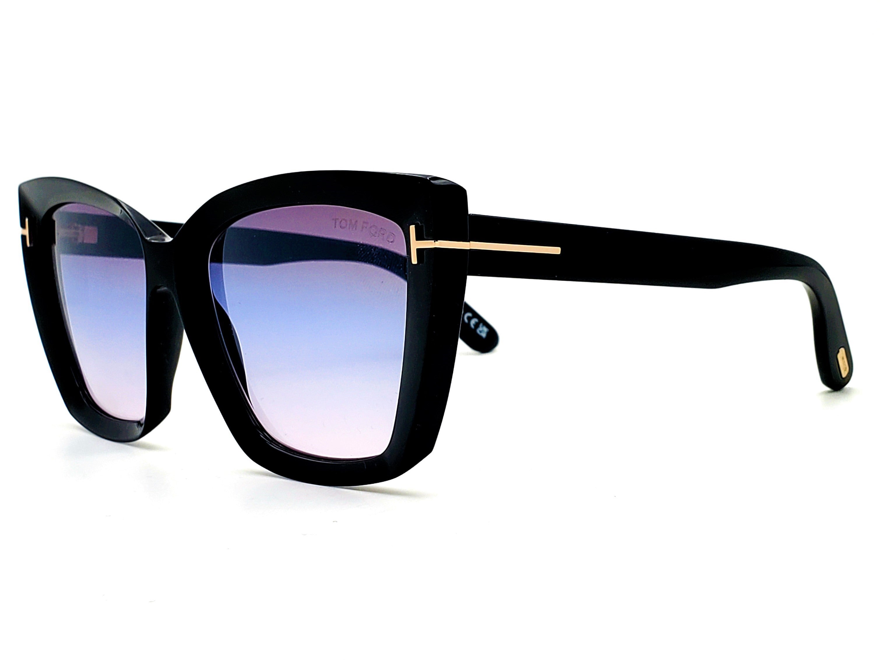TOM FORD SCARLET 02 TF920 Butterfly Sunglasses for Women - Luxury UV Protection Aviator Shades for Beach, Driving & Outdoor Fashion