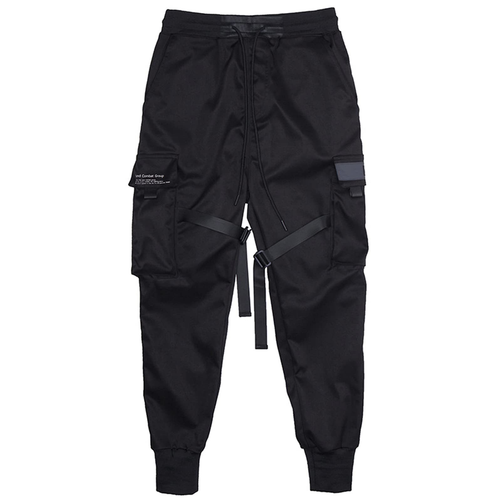 VALINK Men's Fashion Multi-Pocket Cargo Joggers - Casual Harem Sweatpants for Hip Hop Style | Perfect for Streetwear, Gym, and Lounge Wear