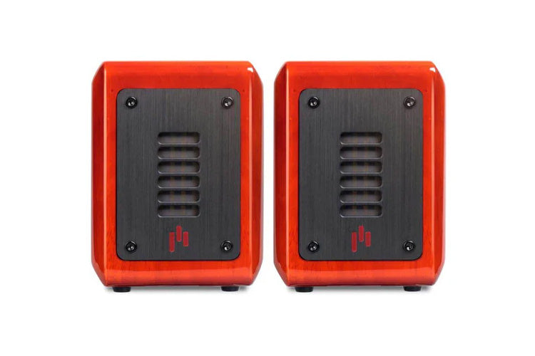Aperion Planar Magnetic Ribbon Super Tweeter Pair - High-End Audio Speaker for Home Theater & Studio (Gloss Cherry Finish) | Perfect for Audiophiles, Music Lovers & Professional Sound Systems