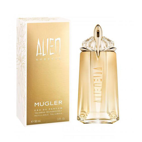 Mugler Alien Goddess Eau de Parfum 90ml for Women - Luxurious Floral Vanilla Perfume for Day & Night Wear