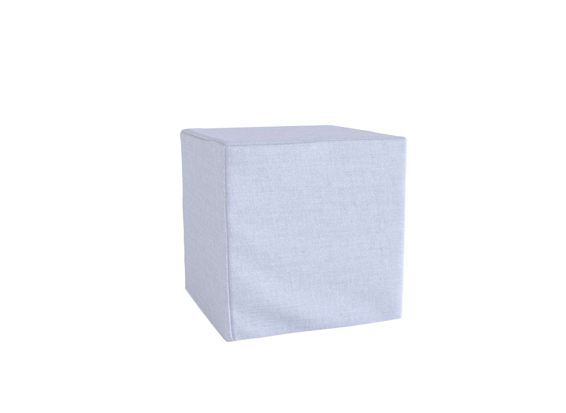 Solsta Ottoman Cover - Stretchable Footstool Slipcover for Living Room, Bedroom & Office - Durable & Washable Furniture Protector