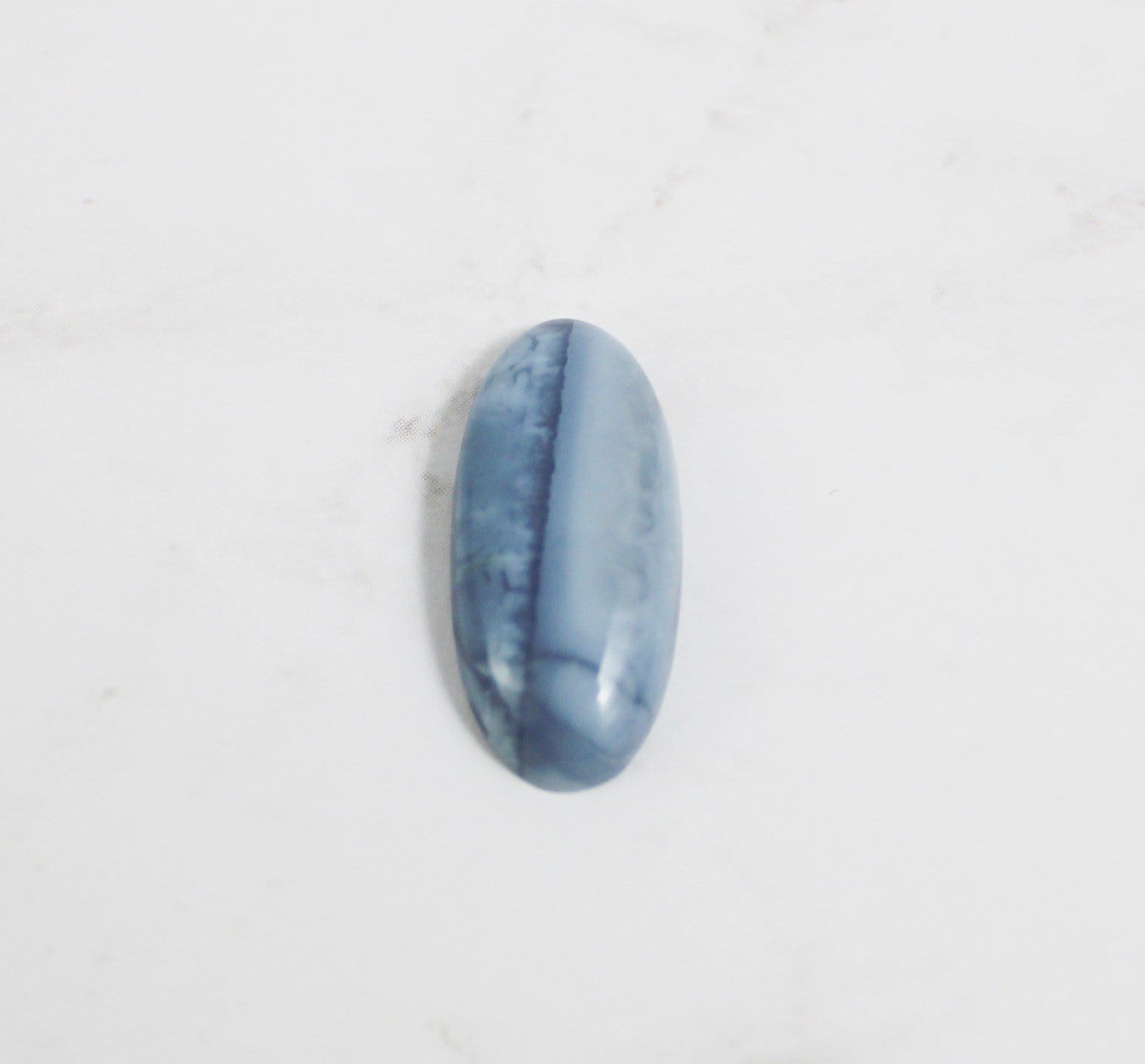 Natural Blue Opal Cabochons for Jewelry Making - High Quality Gemstone for Rings, Necklaces & DIY Crafts - Perfect for Gifts & Healing Crystal Collections