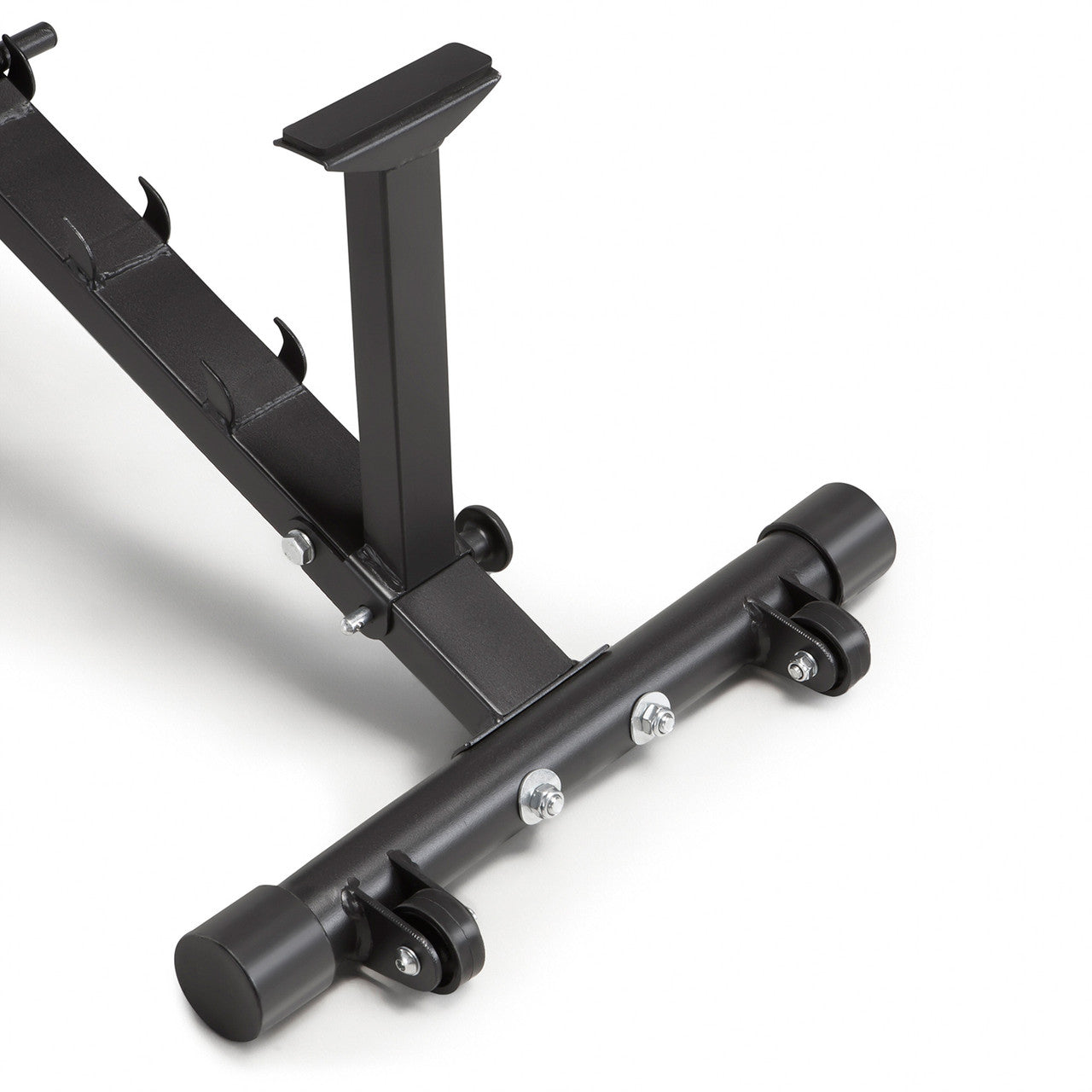 Adjustable Weight Bench for Home Gym - 6-Position Incline/Decline Workout Bench with Leg Holders | Perfect for Strength Training, Dumbbell Exercises & Full-Body Workouts - Circuit Fitness AMZ 617BN