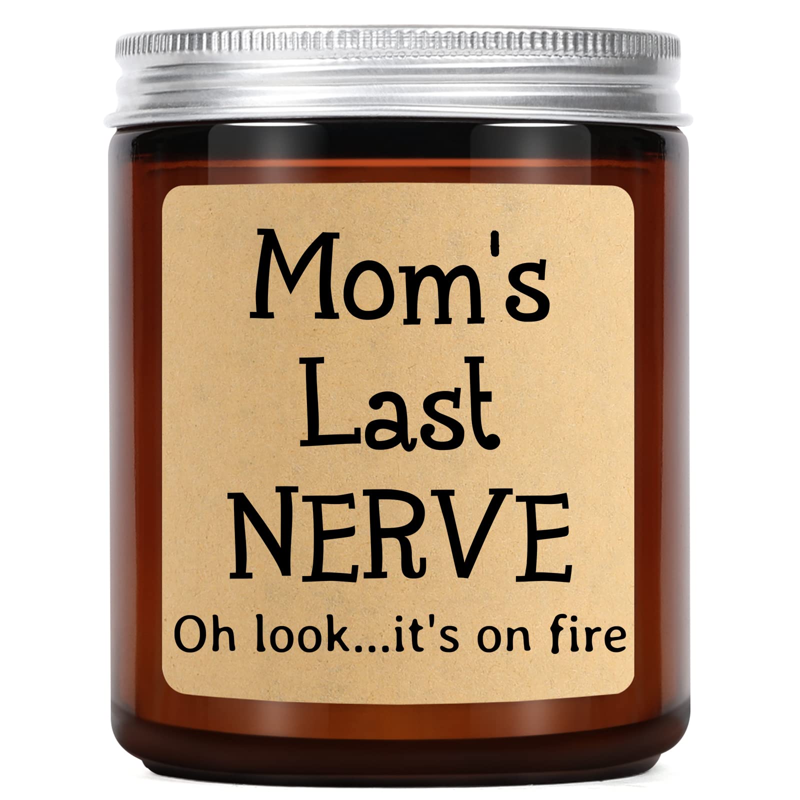 Best Lavender Scented Candles - Thoughtful Mothers Day Gifts for Mom from Daughter or Son, Funny Birthday & Christmas Presents - Perfect for Relaxation, Spa Nights & Home Decor