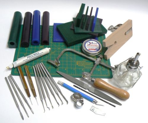 Professional Jewelry Wax Carving Kit - Wax Working Pen, File, Knife, Blade, Saw Frame & Loupe for Model Making and Bench Work - Perfect for Jewelers, DIY Crafts, and Wax Sculpting Projects