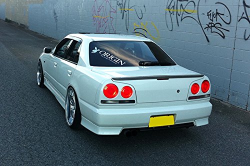 Carbon Fiber Rear Trunk Spoiler Wing for Nissan Skyline R34 (4-Door Models Only) - EPR Performance - Enhances Aerodynamics & Sporty Style for Street Racing & Car Shows