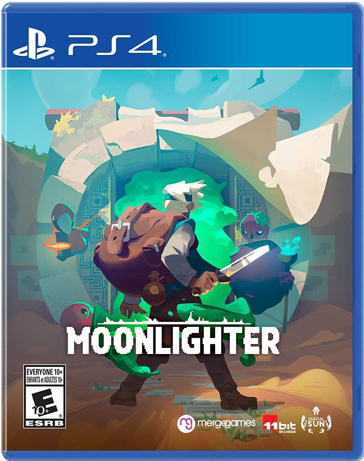 Moonlighter PS4 Game - Action RPG Adventure for PlayStation 4 | Explore Dungeons & Run Your Shop - Perfect for Fantasy RPG Lovers & Indie Game Fans