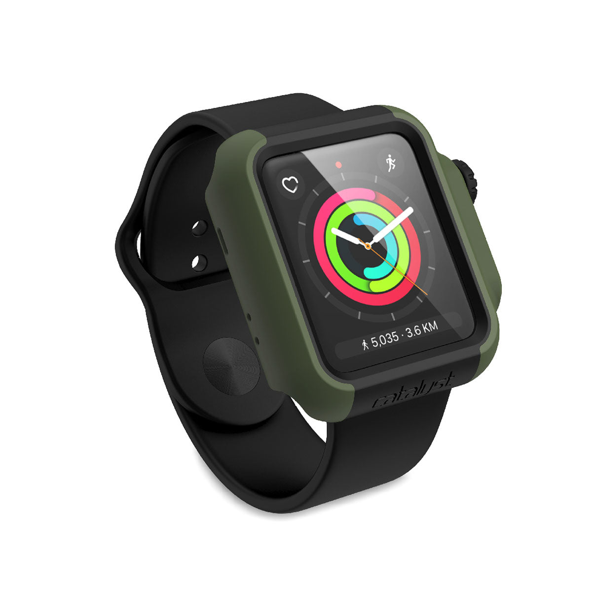 Durable 42mm Rugged Protective Case for Apple Watch Series 3 & 2 - Shockproof & Scratch-Resistant Cover for Outdoor Sports, Workouts & Active Lifestyle