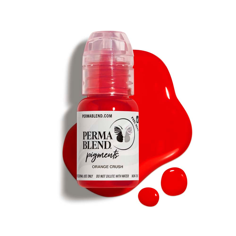 Perma Blend Orange Crush Pigment - Vibrant Cosmetic Color Powder for Makeup, Soap, Candle & Resin Art - Perfect for DIY Beauty Projects & Creative Crafts