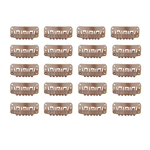 Light Brown U-Shape 20pcs