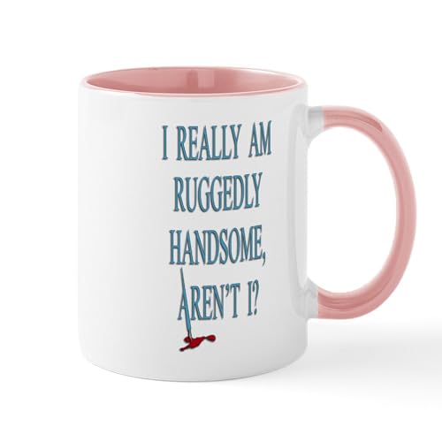 White/Pink Inside - Castle Mug Mugs