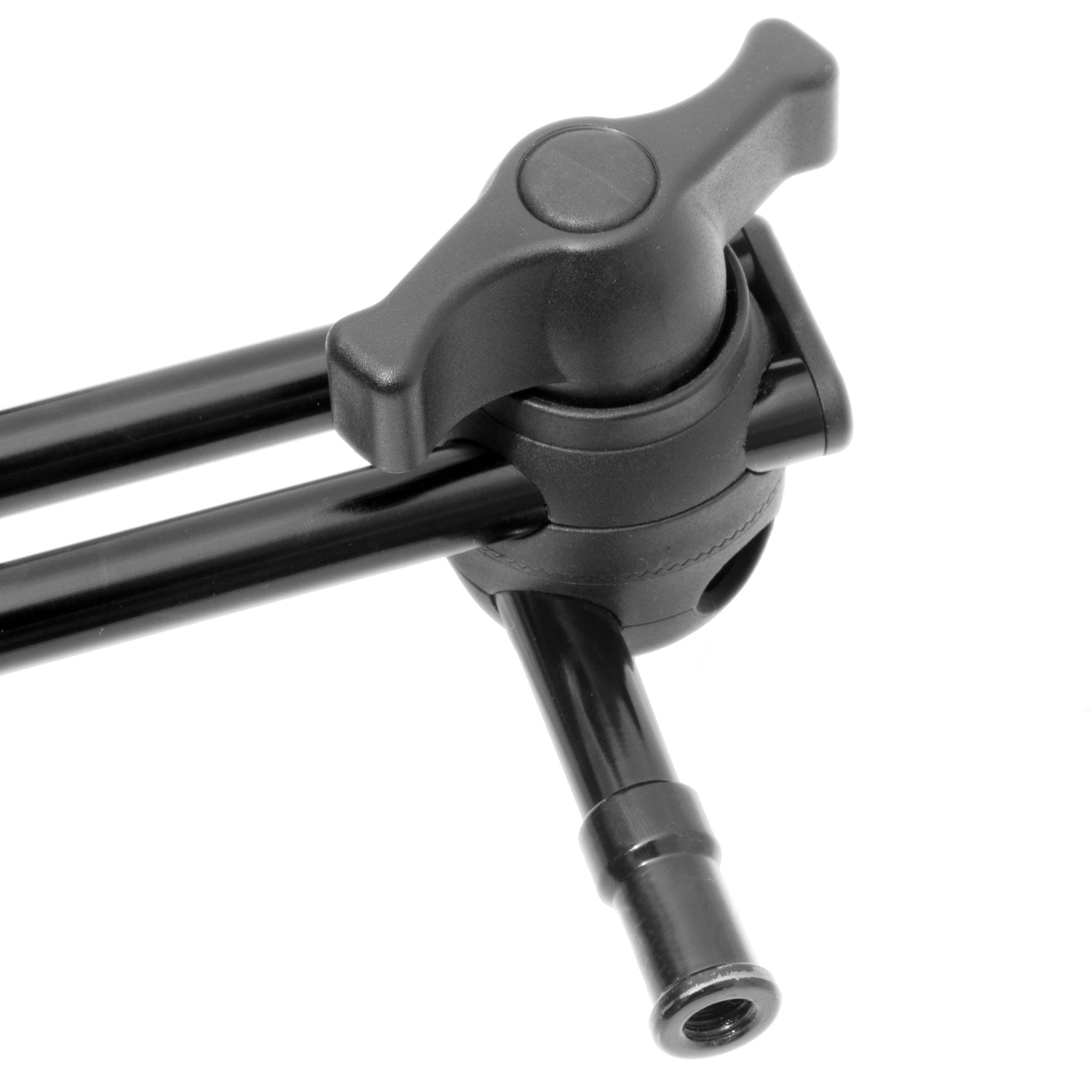 3-Section Double Articulated Arm with 2x 5/8
