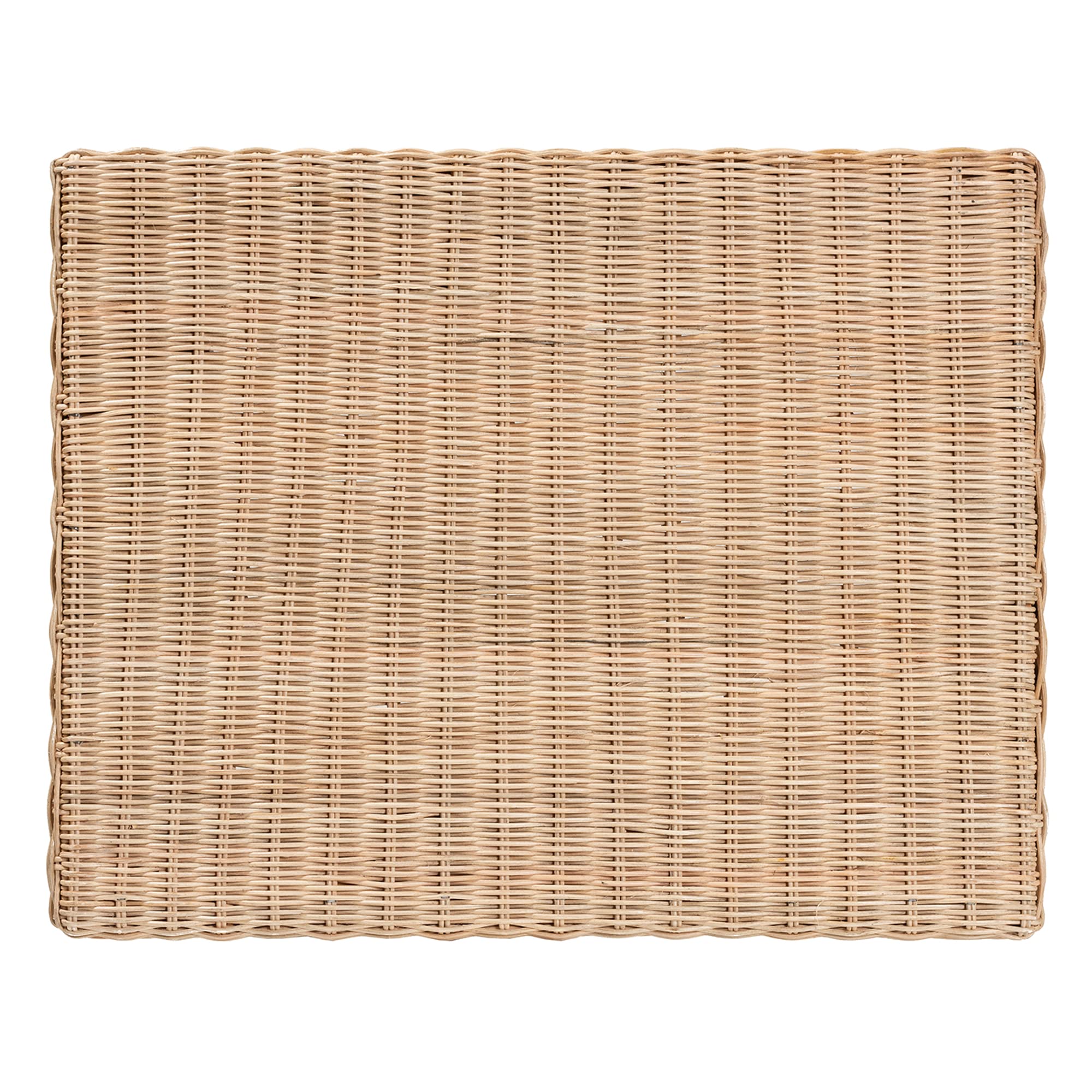Natural Rattan Accent Bench - Handwoven Bali & Pari Style - Boho Chic Home Decor - Perfect for Living Room, Bedroom, or Patio Seating