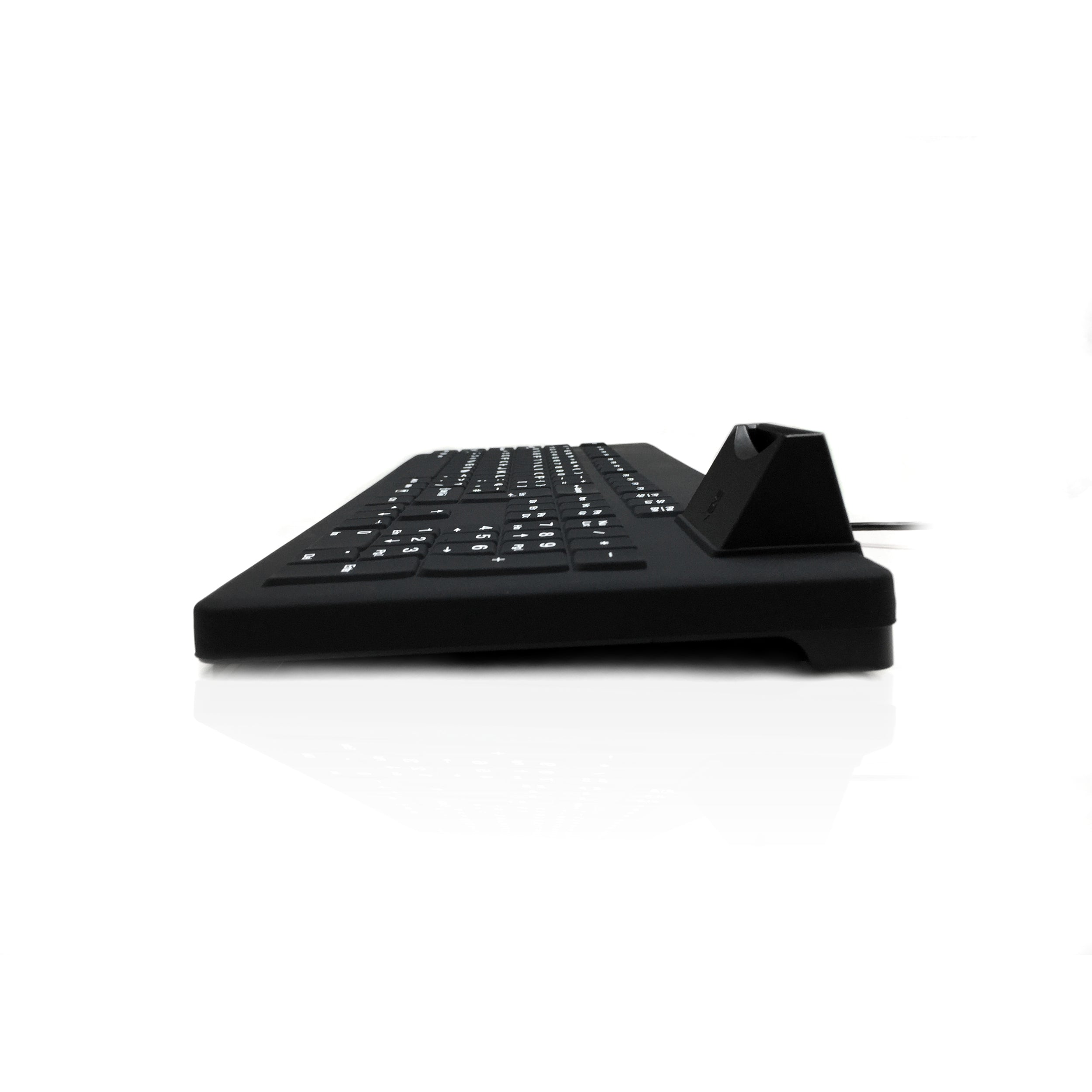 Accuratus KYB500 AC104SU Fully Sealed Keyboard with Integrated GemCore Smart Card Reader - Secure & Durable for Banking, Government & High-Security Offices
