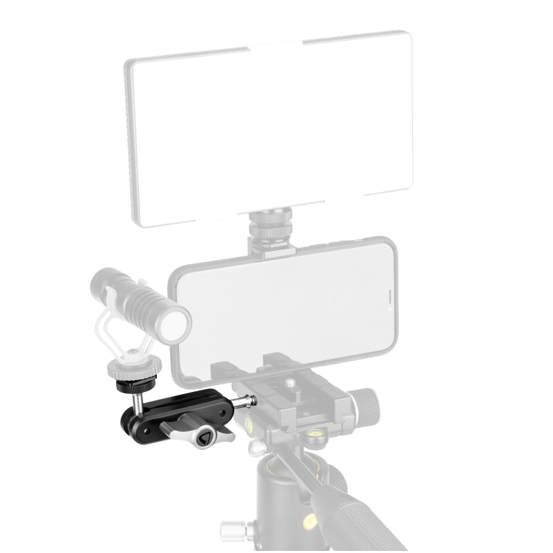 VEO TSA S Small Tripod Support Arm - Compact & Lightweight Travel Tripod Stand for DSLR Cameras, Smartphones, and Action Cameras | Perfect for Travel, Vlogging, and Outdoor Photography