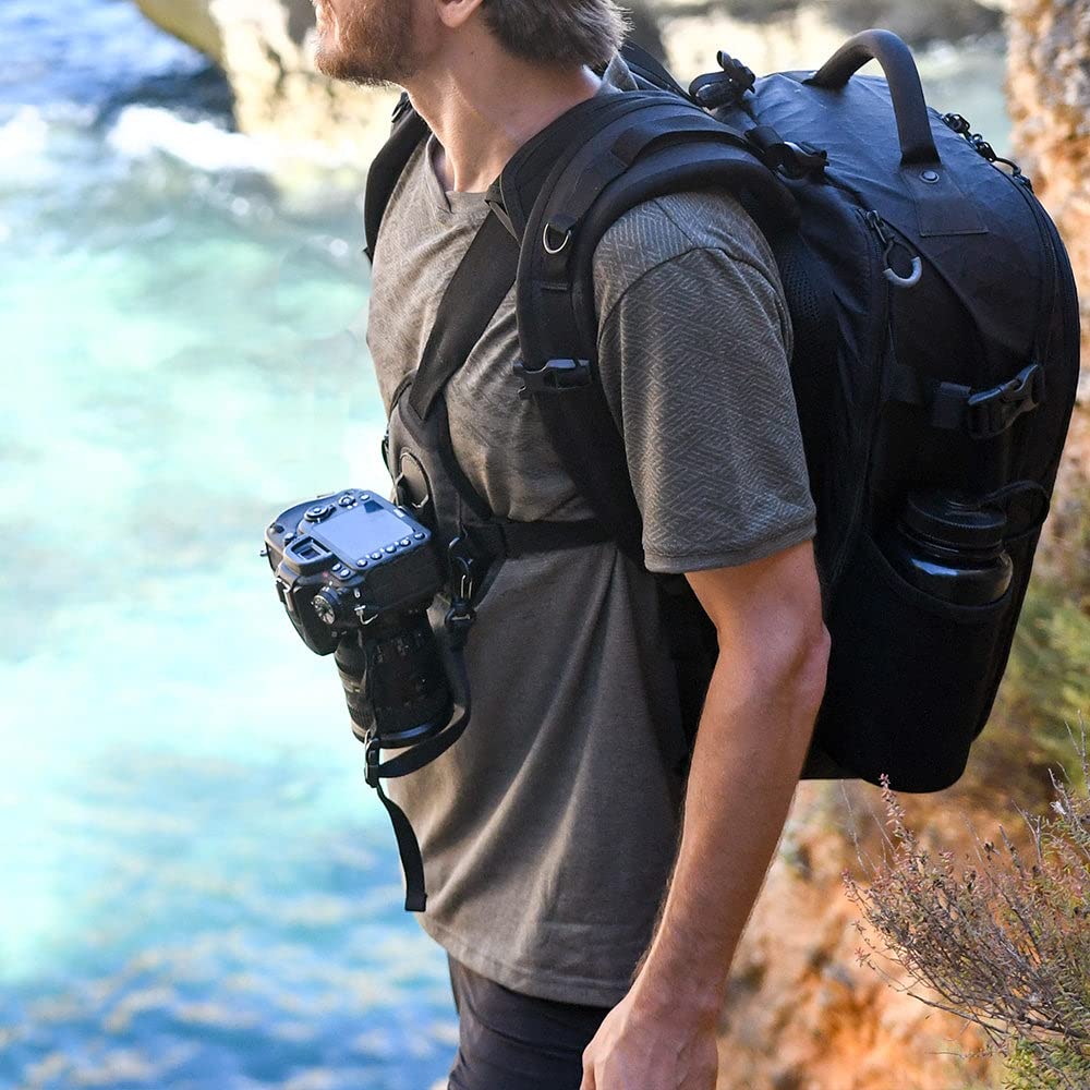 Cotton Carrier Skout G2 Camera Sling Harness - Adjustable One Size Fits All for DSLR & Mirrorless Cameras - Perfect for Travel, Hiking & Outdoor Photography