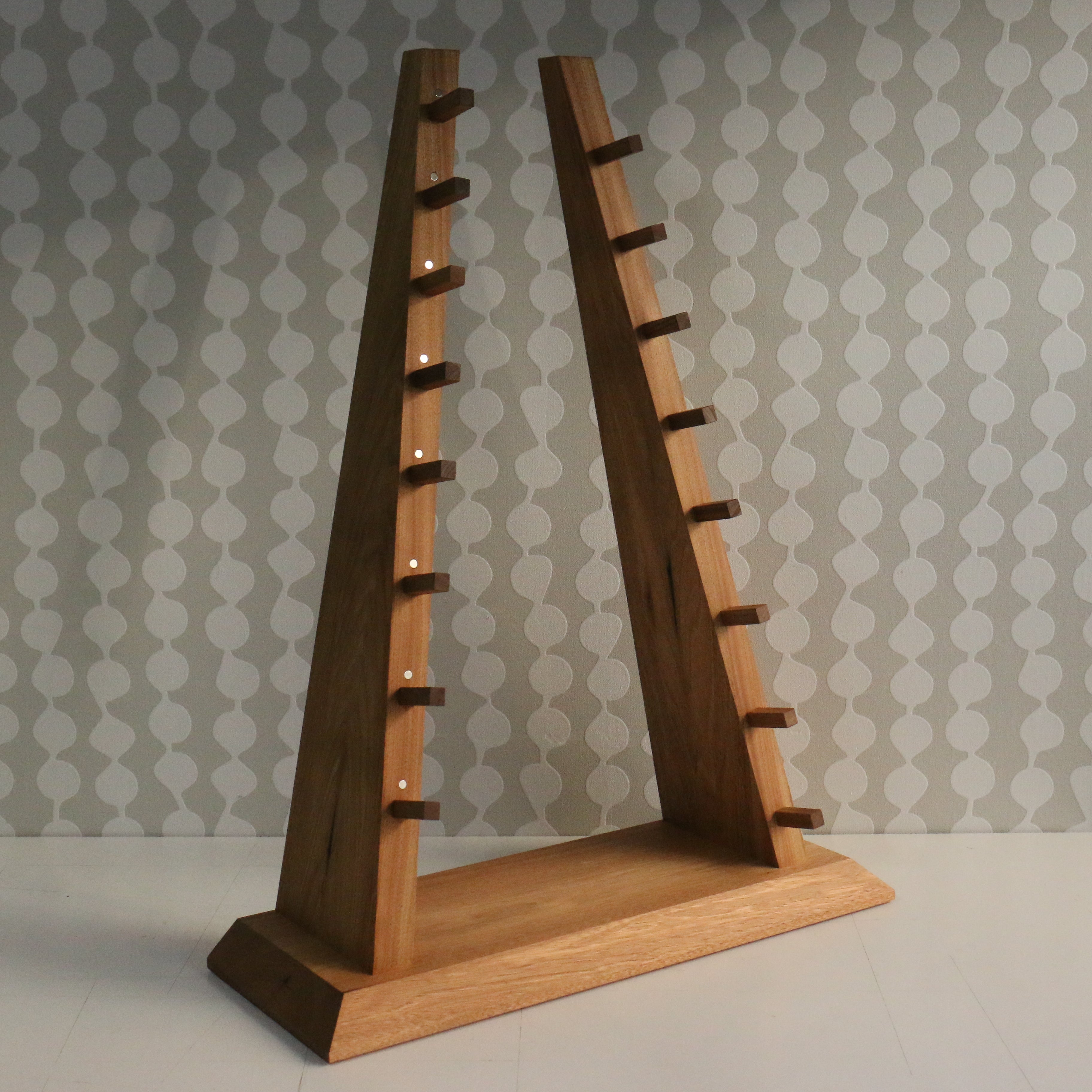 Premium 8-Slot Knife Holder - Sturdy Knife Storage Tower for Kitchen Countertop | Perfect for Organizing Chef Knives, Steak Knives & Kitchen Utensils | Ideal for Home Chefs & Professional Kitchens