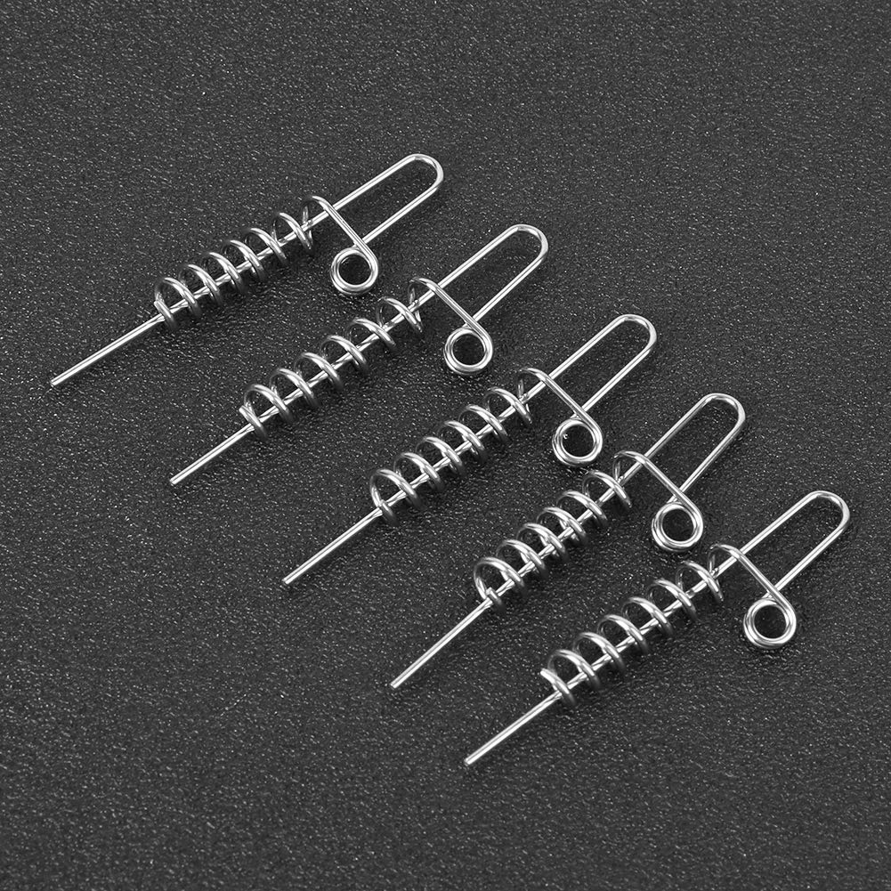 Ubersweet® High Elasticity Soft Fishing Bait Connector - Strong & Durable for Wild, Sea & Lake Fishing - Perfect for Bass, Trout & Catfish (6cm Large Size) - Ideal for Freshwater & Saltwater Angling