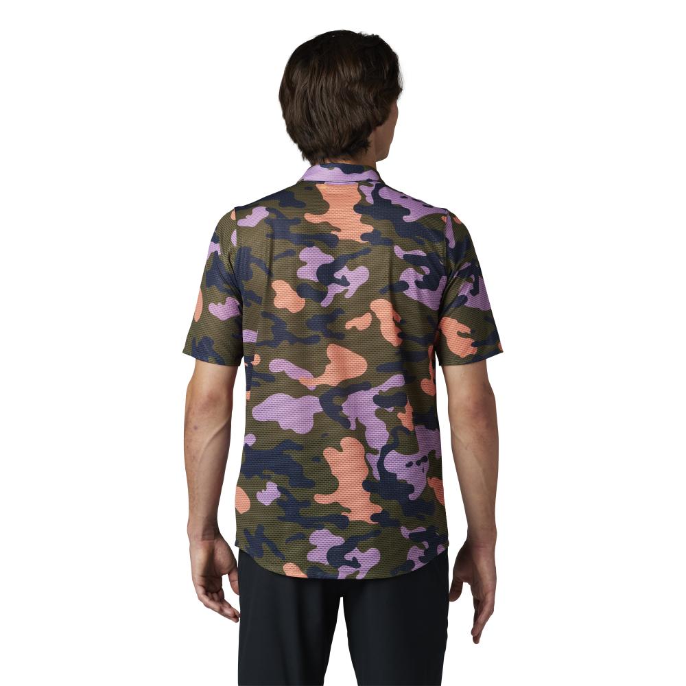 Men's Canyon Tech Snap Jersey - Breathable Cycling Shirt for Mountain Biking & Outdoor Sports | Quick-Dry Performance Top for Riders