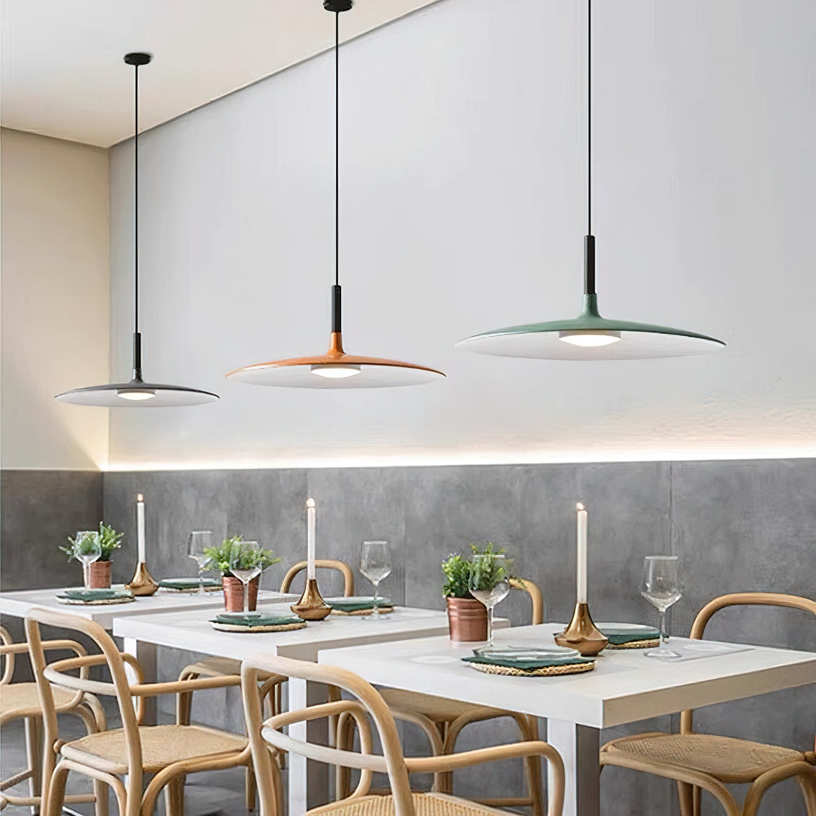 Modern Aplomb Pendant Light Fixture - Elegant Hanging Chandelier for Dining Room, Kitchen Island, Bedroom & Living Room Decor