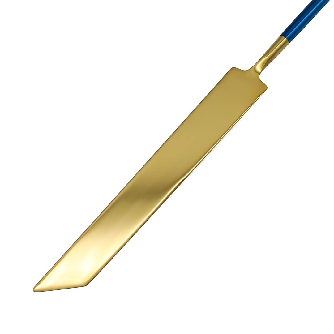 Navy Blue Wedding Cake Knife and Server Set - Modern Cake Cutter for Weddings, Quinceañeras & Special Events - Elegant Cake Cutting Set for Wedding Cake Table Decorations - Perfect for Anniversary, Birthday & Bridal Shower Celebrations