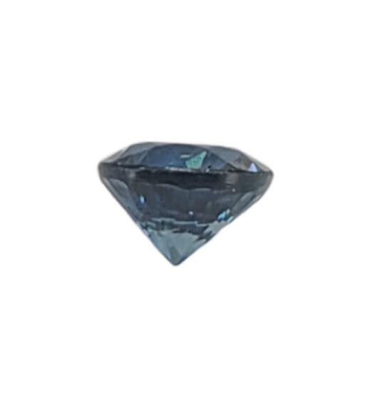 0.255ct Natural Montana Teal Blue Sapphire Loose Stone - 4mm Round VS Clarity, September Birthstone, USA Mined & Cut | Perfect for Engagement Rings, Jewelry Making & Birthstone Gifts