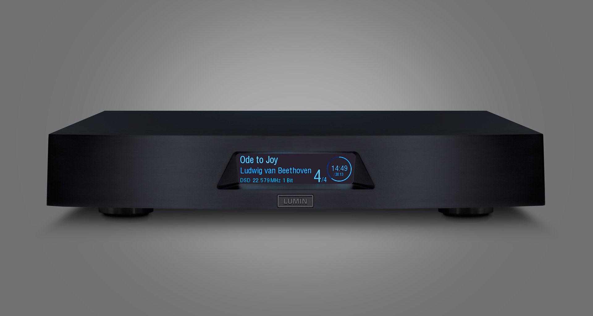 Lumin X1 High-End All-in-One DAC & Network Streamer - Audiophile Music Player for Home Theater & Hi-Fi Systems