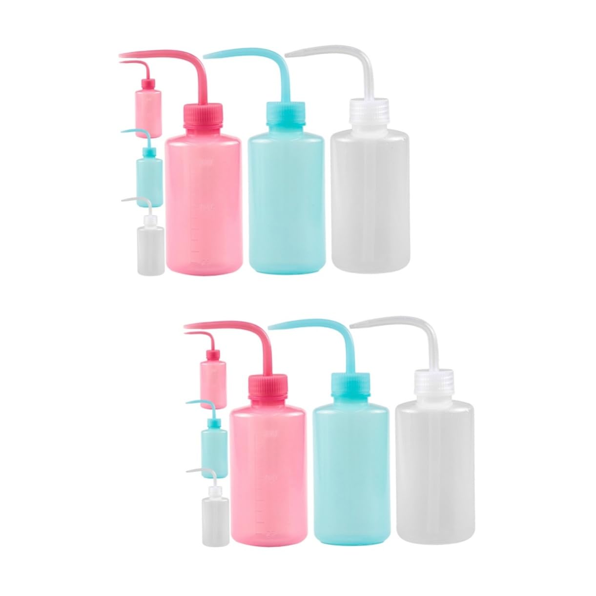 12 Pack Eyelash Cleansing Bottles - Reusable Lash Wash Bottles for Eyelash Extensions, Multi-Function Plastic Squeeze Bottles for Salon & Home Use | Perfect for Eyelash Technicians & DIY Beauty Care