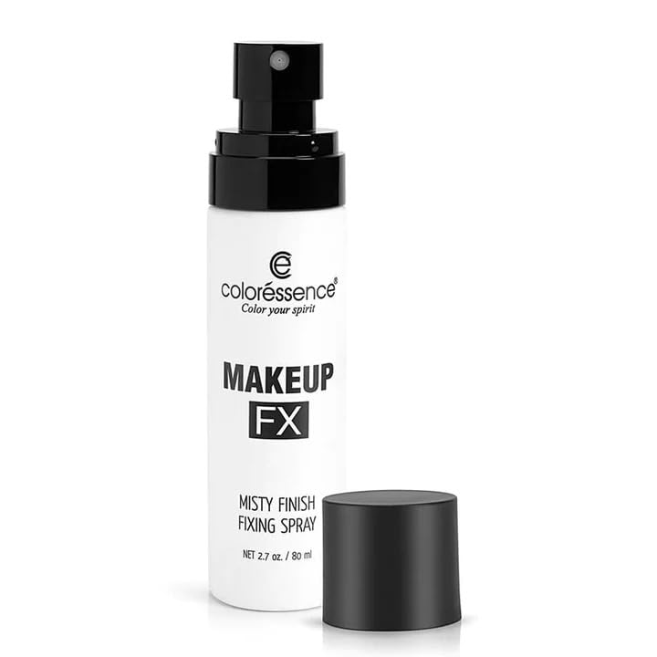 COLORESSENCE FX Misty Finish Makeup Setting Spray - Hydrating, Oil Control & Long Lasting Makeup Fixer with Niacinamide (80ml) | Perfect for Daily Wear, Special Occasions & Hot Weather