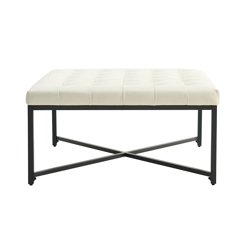 Modern Industrial Waterproof Coffee Table - Durable & Stylish for Living Room, Office, or Outdoor Use