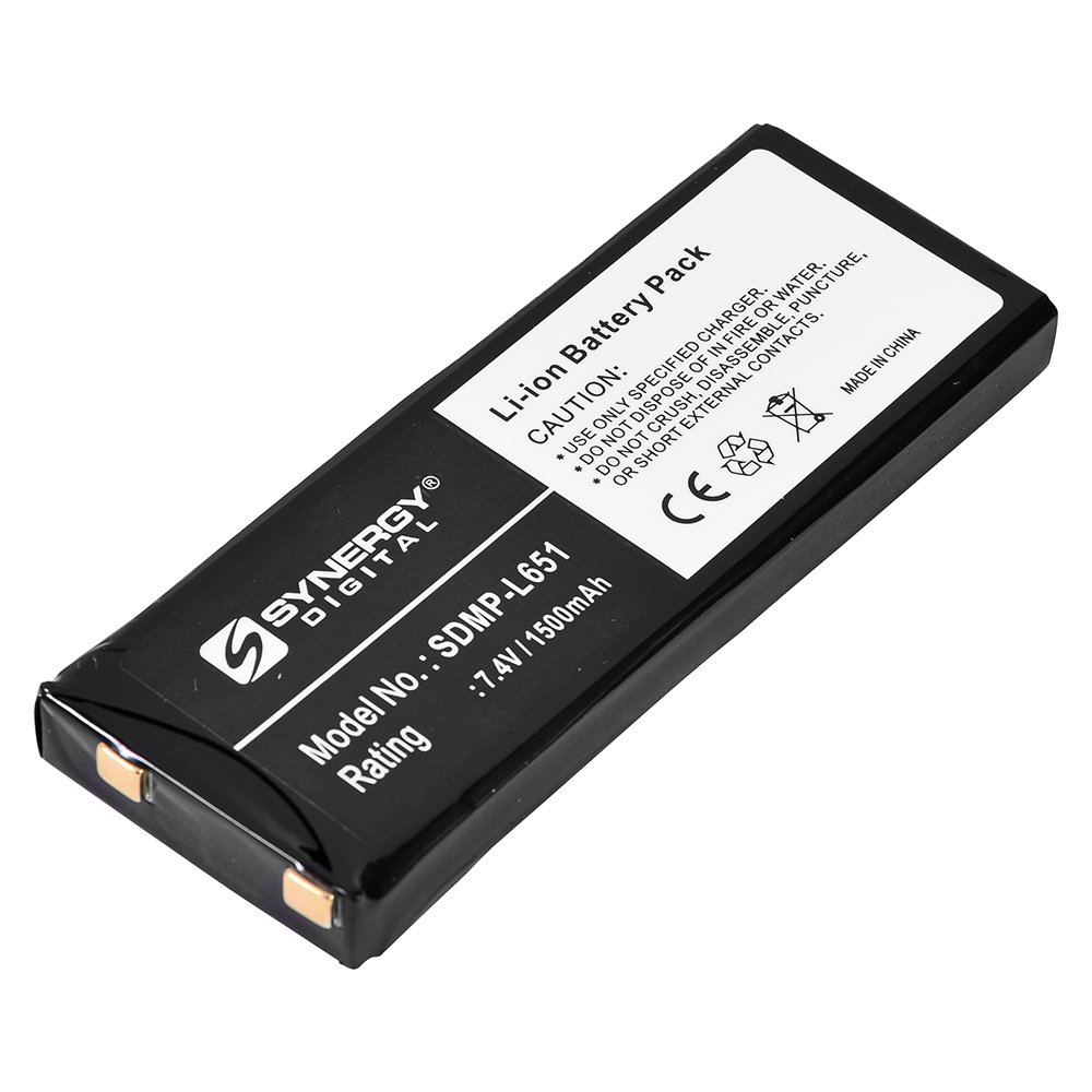 Synergy Digital 2-Way Radio Battery - High Capacity 1500mAh Li-Ion 7.4V Replacement Battery for LI-7200 WX Walkie Talkie | Perfect for Outdoor Adventures, Construction Sites & Emergency Communication