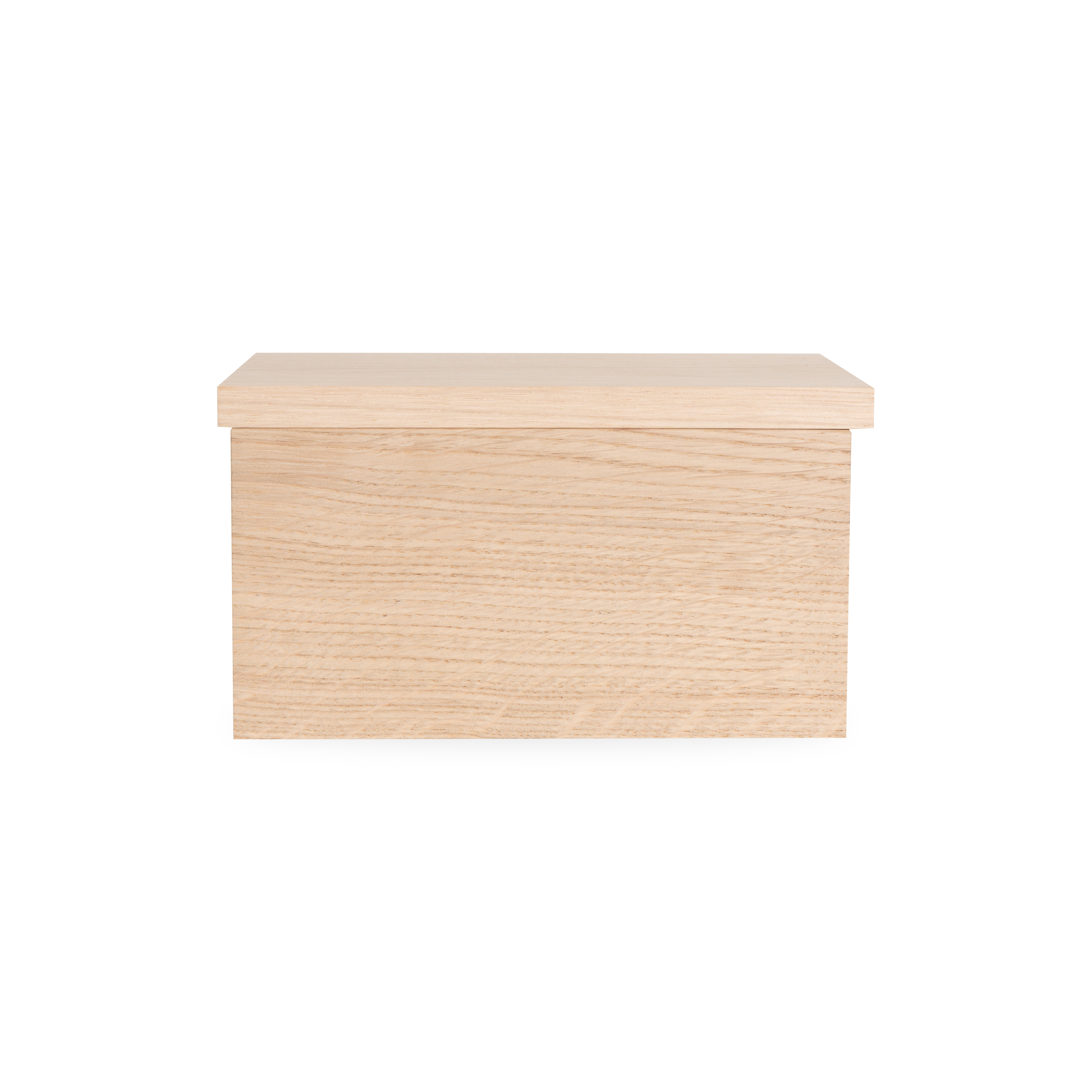 Premium Oak Wood Storage Box - Handcrafted Natural Wooden Box for Jewelry, Keepsakes & Home Decor | Perfect for Gift Giving, Organizing & Displaying Treasures