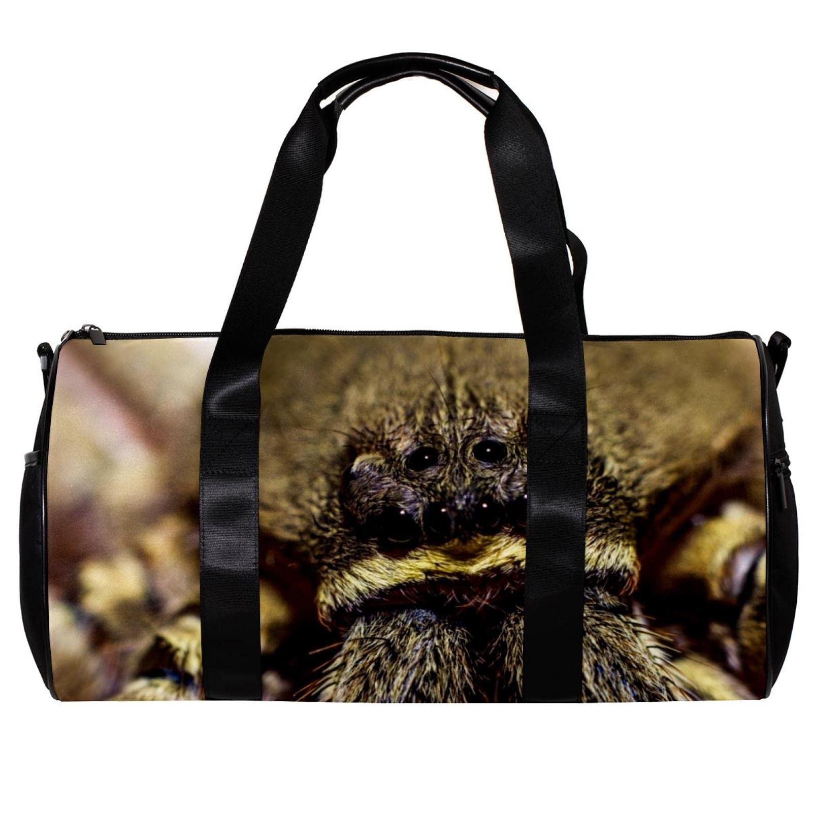 Spider Web Themed Gym Duffle Bag - Large Capacity Overnight Weekender Travel Bag for Men & Women | Perfect for Gym, Workout, Travel & Weekend Getaways
