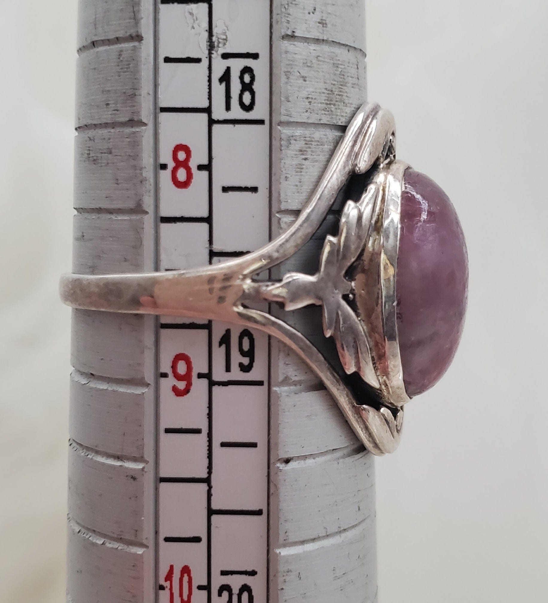 Canadian Rossmanite .925 Sterling Silver Ring - Size 8.5 - Elegant Jewelry for Women, Perfect for Weddings, Anniversaries & Special Occasions