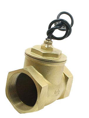 Brass Paddle Type Flow Switch Flowmeter - 2PT Female Thread, 150L/Min, 70W - Ideal for Water Treatment, HVAC Systems & Industrial Applications