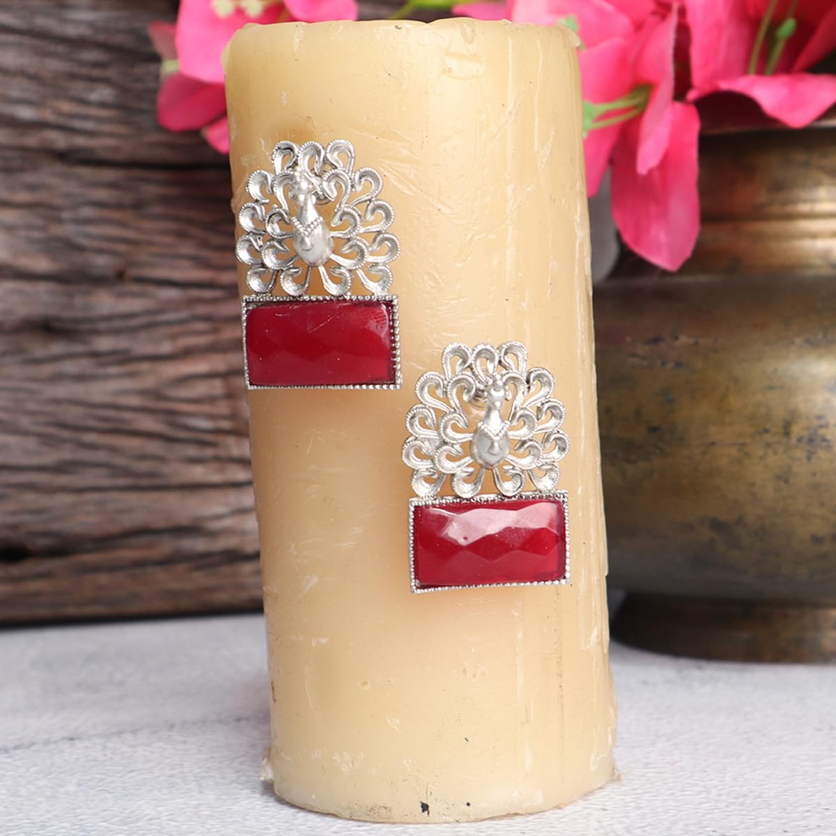 Stylish Peacock Earrings for Women & Girls | Fashion Artificial Jewelry for Birthday & Anniversary Gifts | Perfect for Parties, Weddings & Special Occasions