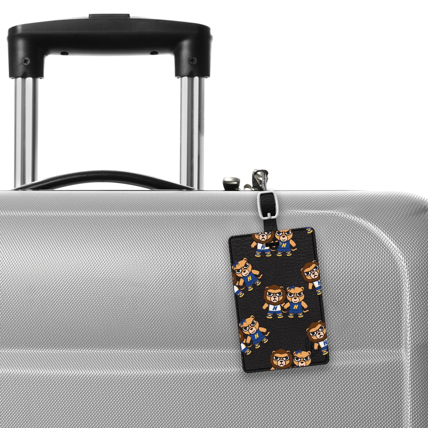 Hofstra University Tokyodachi Classic Luggage Tag - Durable Travel ID Tag for Suitcases, Bags & Backpacks - Perfect for College Students, Alumni & Travelers